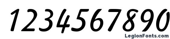 Ge ballantine script normal Font, Number Fonts