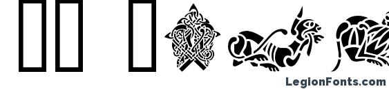 Шрифт GE Celtic Art