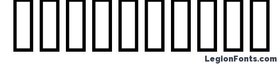 GE Clothing Font, Number Fonts