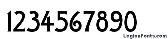 GE Delphinaeus Caps Font, Number Fonts