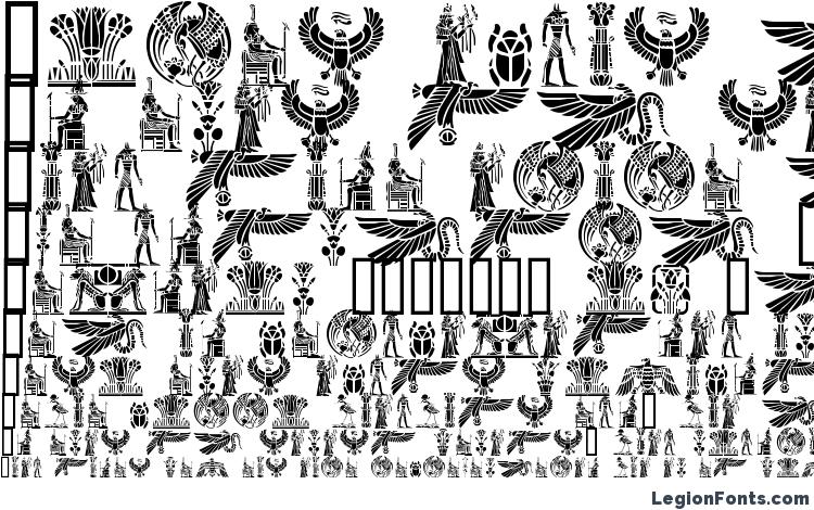specimens GE Egyptian Art font, sample GE Egyptian Art font, an example of writing GE Egyptian Art font, review GE Egyptian Art font, preview GE Egyptian Art font, GE Egyptian Art font