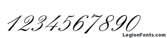 GE Formality Font, Number Fonts