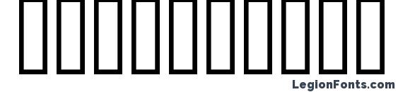 GE Motion Font, Number Fonts