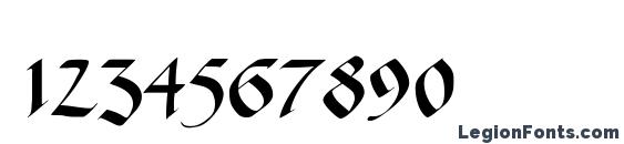 Gebetbuch Fraktur Font, Number Fonts