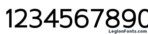 GelderSans DemiBold Font, Number Fonts