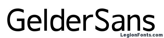шрифт GelderSans DemiBold, бесплатный шрифт GelderSans DemiBold, предварительный просмотр шрифта GelderSans DemiBold
