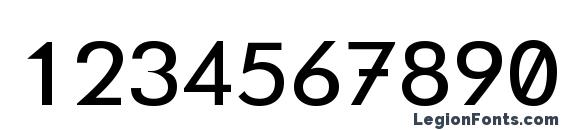 GemFont One Font, Number Fonts