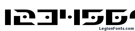 Generation Nth Expanded Font, Number Fonts