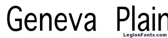 шрифт Geneva Plain.001.00180n, бесплатный шрифт Geneva Plain.001.00180n, предварительный просмотр шрифта Geneva Plain.001.00180n