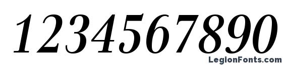 GenreMedium Italic Font, Number Fonts