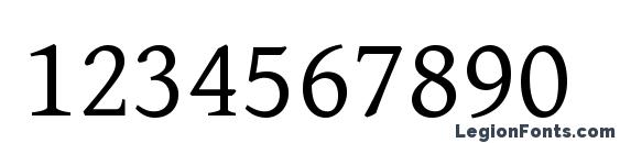 Gentium Basic Font, Number Fonts