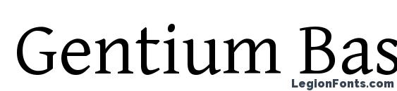шрифт Gentium Basic, бесплатный шрифт Gentium Basic, предварительный просмотр шрифта Gentium Basic