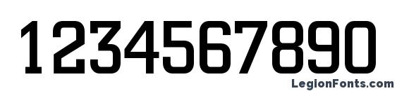 Geo 957 Normal Font, Number Fonts