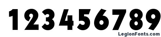 Geo231h Font, Number Fonts