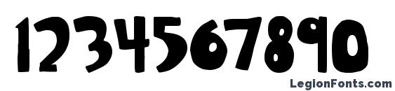 Geodesic Font, Number Fonts