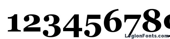 Georgia bold Font, Number Fonts