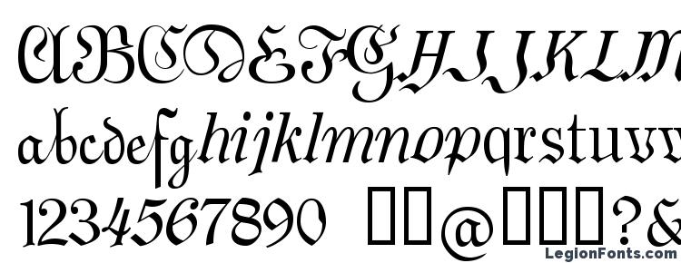 glyphs German Sampler font, сharacters German Sampler font, symbols German Sampler font, character map German Sampler font, preview German Sampler font, abc German Sampler font, German Sampler font