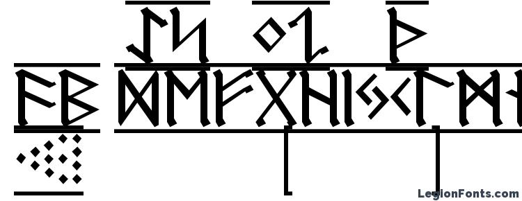 glyphs Germanic Runes 1 font, сharacters Germanic Runes 1 font, symbols Germanic Runes 1 font, character map Germanic Runes 1 font, preview Germanic Runes 1 font, abc Germanic Runes 1 font, Germanic Runes 1 font