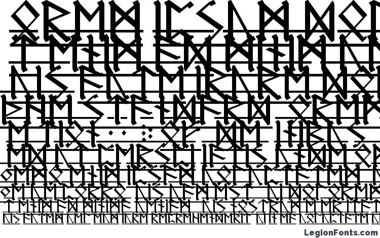 specimens Germanic Runes 1 font, sample Germanic Runes 1 font, an example of writing Germanic Runes 1 font, review Germanic Runes 1 font, preview Germanic Runes 1 font, Germanic Runes 1 font