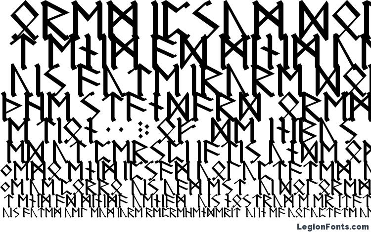 specimens Germanic Runes font, sample Germanic Runes font, an example of writing Germanic Runes font, review Germanic Runes font, preview Germanic Runes font, Germanic Runes font