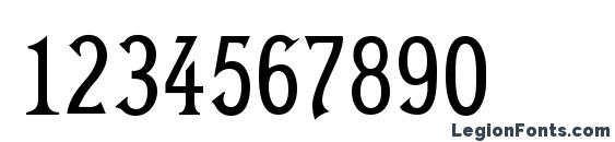 Gertruda Victoriana Normal Font, Number Fonts