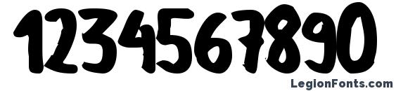 Gfmatildabold Font, Number Fonts