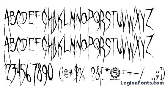 Ghastly Panic Font Download Free / LegionFonts