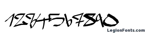 ghetto blasterz Font, Number Fonts