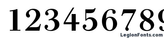 Giambattista Bold DB Font, Number Fonts