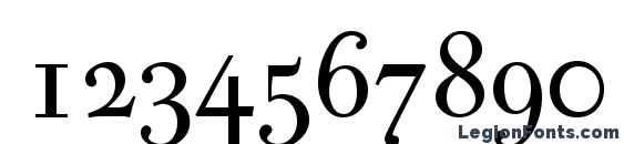 GiambattistaSmc Regular DB Font, Number Fonts