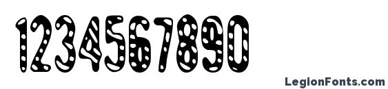 Gianttig Font, Number Fonts