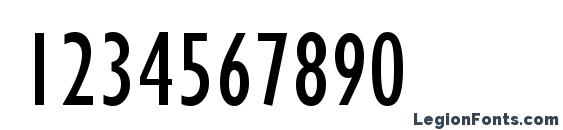 Gilc Font, Number Fonts