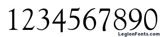 Gilde Regular Font, Number Fonts