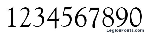 Шрифт Gildedcage, Шрифты для цифр и чисел