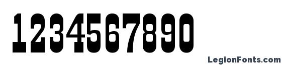 Gildia regular Font, Number Fonts