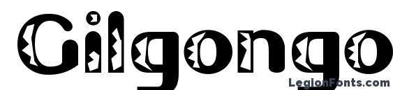 шрифт Gilgongo doro, бесплатный шрифт Gilgongo doro, предварительный просмотр шрифта Gilgongo doro