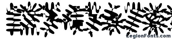 Gilgongo pap Font, Number Fonts