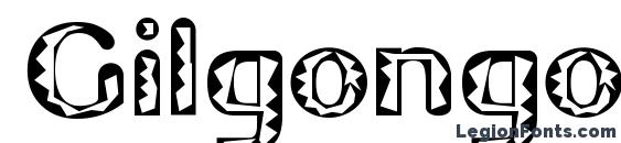 шрифт Gilgongo tiki, бесплатный шрифт Gilgongo tiki, предварительный просмотр шрифта Gilgongo tiki
