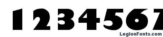 Giligan Black Font, Number Fonts