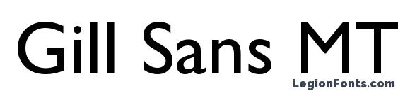 шрифт Gill Sans MT, бесплатный шрифт Gill Sans MT, предварительный просмотр шрифта Gill Sans MT