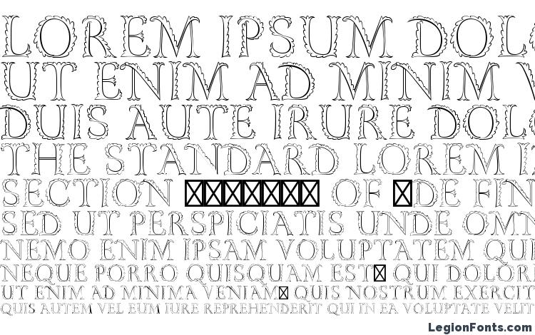 specimens GillFloriatedCapsMTStd font, sample GillFloriatedCapsMTStd font, an example of writing GillFloriatedCapsMTStd font, review GillFloriatedCapsMTStd font, preview GillFloriatedCapsMTStd font, GillFloriatedCapsMTStd font