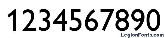 Gillsansc Font, Number Fonts