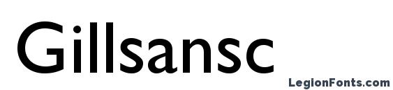 шрифт Gillsansc, бесплатный шрифт Gillsansc, предварительный просмотр шрифта Gillsansc