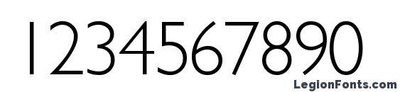 Gimletlightssk Font, Number Fonts