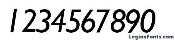 Gimletssk italic Font, Number Fonts