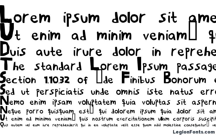 specimens Gimp font, sample Gimp font, an example of writing Gimp font, review Gimp font, preview Gimp font, Gimp font