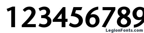 Gioanassk bold Font, Number Fonts