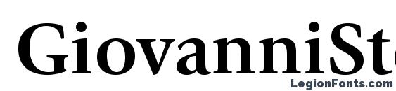 GiovanniStd Bold font, free GiovanniStd Bold font, preview GiovanniStd Bold font