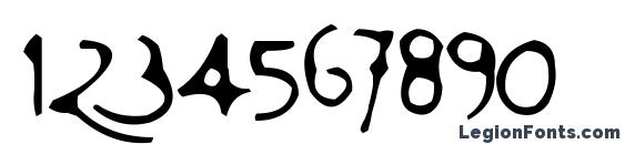 Giovedi Font, Number Fonts