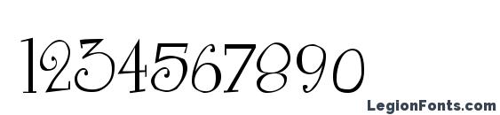 Girlw Font, Number Fonts